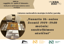 Paroda <em>„Vasario 16-osios šventė 1919-1940 metais: susitelkimas ateičiai“</em>